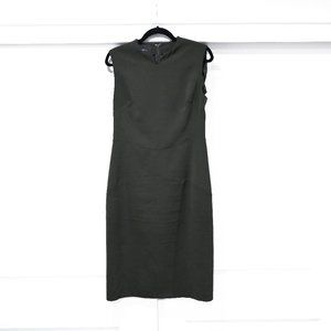Cendric Charlier Army Green Sheath Dress | Size 6